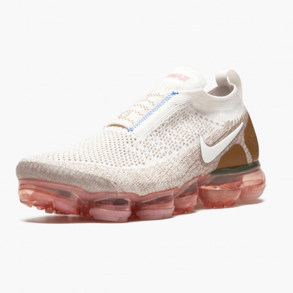 Butikk  Nike Air VaporMax Moc 2 Sail Wheat AH7006 100 Dame/Herre Sneakers