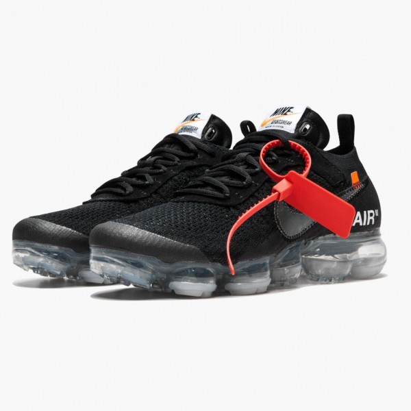 Rabatt  Nike Air VaporMax Off-Hvit Svart AA3831 002 Dame/Herre Sko