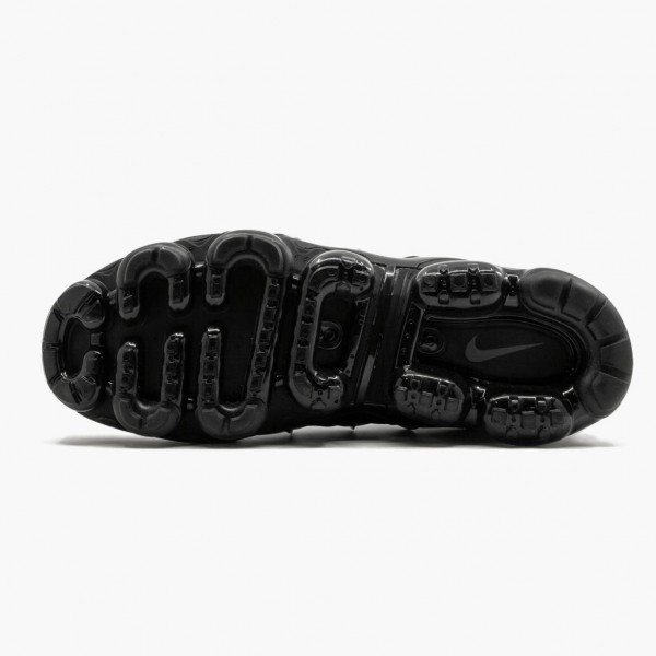 Brun  Nike Air VaporMax Plus Triple Svart 924453 004 Herre Sneakers