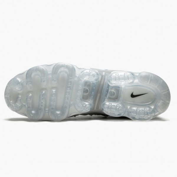 Ny  Nike Air VaporMax Plus Wolf Grå Svart 924453 007 Dame Sko