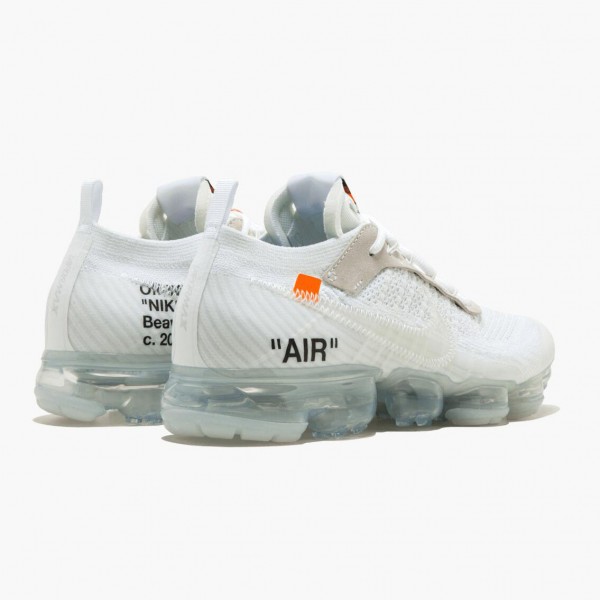 Hvit  Nike Air Vapormax Off Hvit 2018 AA3831 100 Dame/Herre Sneakers