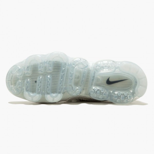 Hvit  Nike Air Vapormax Off Hvit 2018 AA3831 100 Dame/Herre Sneakers