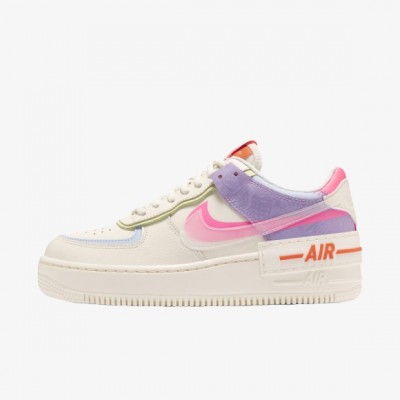 Nike Dame Air Force 1 Shadow Beige Pale Ivory CU3012 164