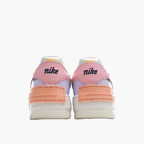 Rød  Dame Nike Air Force 1 Shadow Sail Rosa Glaze CI0919-111 Sneakers