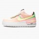 Rød  Dame Nike Air Force 1 Low Shadow Arctic Punch CU8591-601 Sko