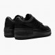 Hvit  Dame Nike Air Force 1 Low Shadow Triple Svart CI0919-001 Sneakers