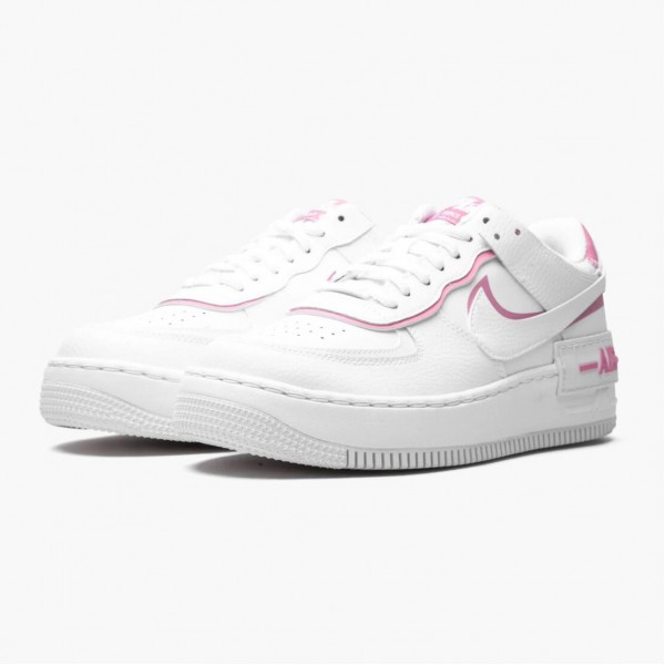 Dame Nike Air Force 1 Low Shadow "Hvit/Magic Flamingo" CI0919-102