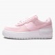 Rød  Dame Nike Air Force 1 Shadow Rosa Foam CV3020-600 Sko