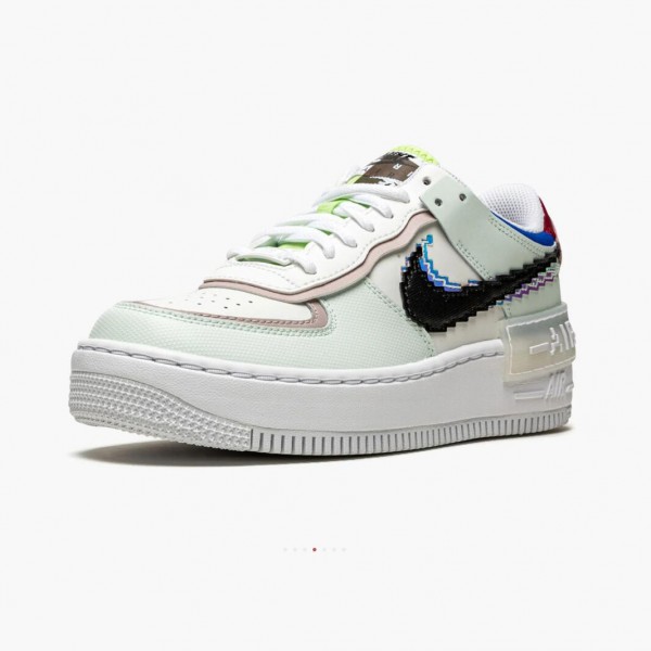 Butikk  Dame Nike Air Force 1 Shadow SE Pixel Swoosh CV8480-300 Sneakers