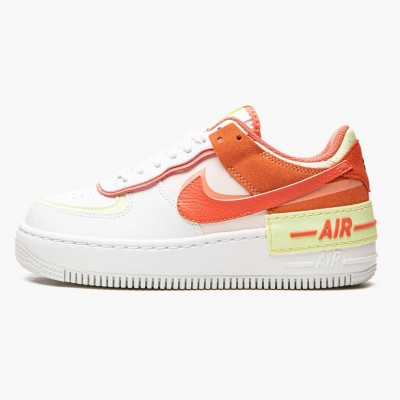 Dame Nike Air Force 1 Shadow Hvit Magic Ember CI0919-110