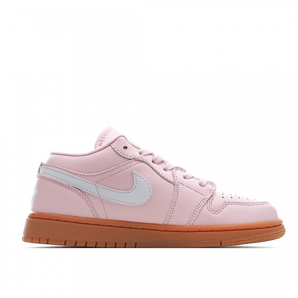 Butikk  Jordan 1 Low Arctic Rosa Gum DC0774-601 Dame/Herre Sko