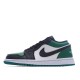 Brun  Jordan 1 Low Grønn Toe 553558-371 Dame/Herre Sko