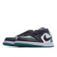 Brun  Jordan 1 Low Grønn Toe 553558-371 Dame/Herre Sko