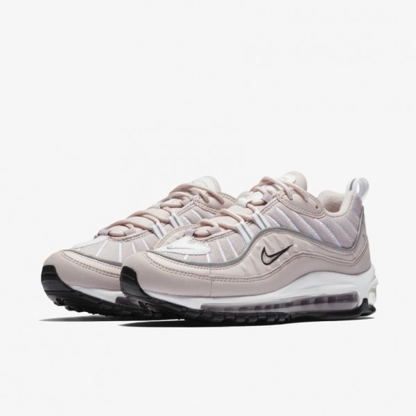 Het  Nike Air Max 98 Barely Rose AH6799 600 Dame Sko