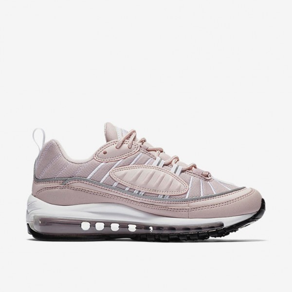 Het  Nike Air Max 98 Barely Rose AH6799 600 Dame Sko