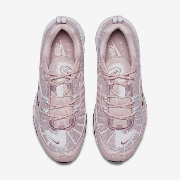 Het  Nike Air Max 98 Barely Rose AH6799 600 Dame Sko