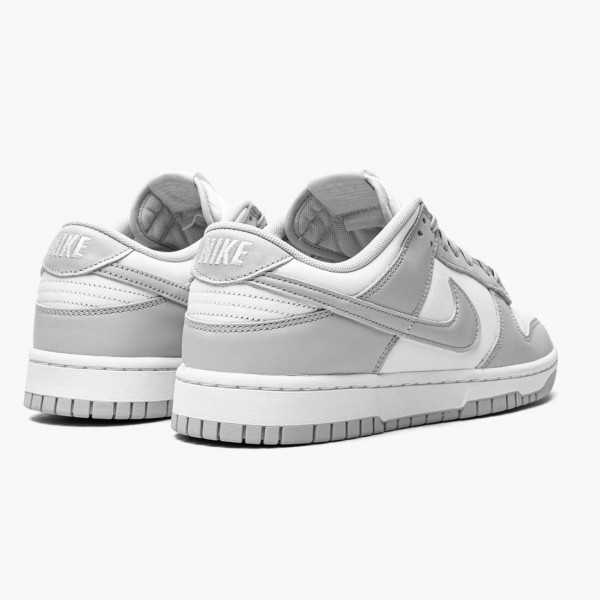 Brun  Nike Dunk Low Grå Fog DD1391 103 Herre Sneakers