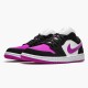 Butikk  Jordan 1 Retro Low Black Cactus Flower Dame/Herre DC0774 005 Svart/Hvit-Starfish Sneakers