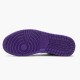 Billig  Jordan 1 Retro Low Court Purple Dame/Herre 553558 500 Court Purple/Svart-Hvit Sneakers