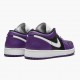 Brun  Jordan 1 Retro Low Court Purple Dame/Herre 553558 501 Court Purple/Hvit-Svart Sneakers