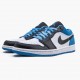 Rød  Jordan 1 Retro Low Laser BlueDame/Herre CK3022 004 Svart/Svart-Laser Blå-Hvit Sko