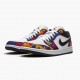 Billig  Jordan 1 Retro Low Nothing But Net Dame/Herre CZ8659 100 Hvit/Dark Obsidian-Team Rød Sneakers