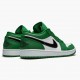 Rød  Jordan 1 Retro Low Pine Green Dame/Herre 553558 301 Pine Grønn/Svart-Hvit Sneakers