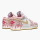 Rabatt  Jordan 1 Low SE GS Paint Drip Arctic Punch CW7104 601 Dame Sko