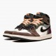 Rød  Jordan 1 High OG Hand Crafted DH3097 001 Dame/Herre Brun Sneakers