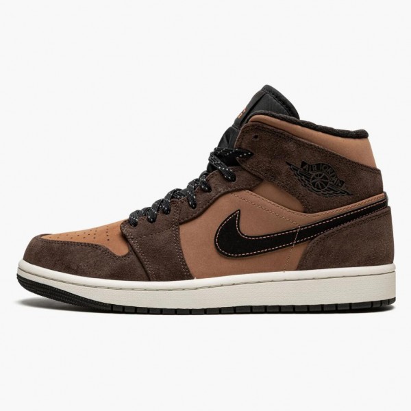 Jordan 1 Mid SE "Dark Chocolate" DC7294 200 Dame/Herre