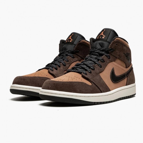 Jordan 1 Mid SE "Dark Chocolate" DC7294 200 Dame/Herre