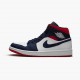 Rød  Jordan 1 Mid SE USA 852542 104 Sko