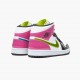 Kjøp  Jordan 1 Mid Hvit Svart Cyber Pink CZ9834 100 Sko