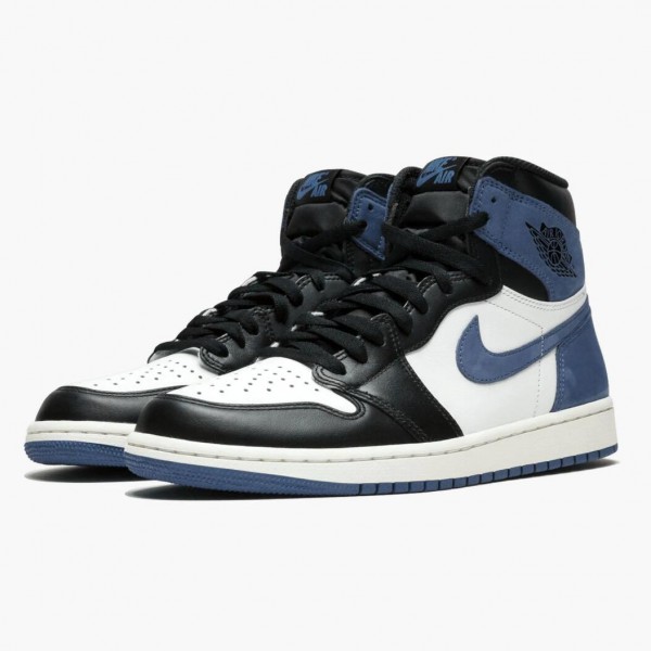 Jordan 1 Retro High "Blue Moon" 555088 115 Dame/Herre