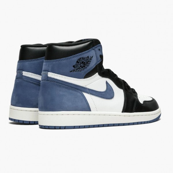 Kjøp  Jordan 1 Retro High Blue Moon 555088 115 Dame/Herre Sko