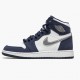 Butikk  Jordan 1 Retro High COJP Midnight Navy Dame/Herre Hvit/Midnight Marinen/Metallic S DC1788 100 Sneakers