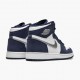 Butikk  Jordan 1 Retro High COJP Midnight Navy Dame/Herre Hvit/Midnight Marinen/Metallic S DC1788 100 Sneakers