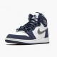 Butikk  Jordan 1 Retro High COJP Midnight Navy Dame/Herre Hvit/Midnight Marinen/Metallic S DC1788 100 Sneakers