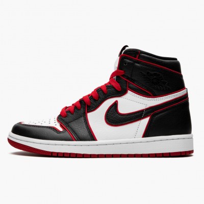 Jordan 1 Retro High OG "Bloodline" Svart/Gym Rød-Hvit 555088 062 Herre 