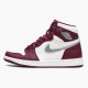 Billig  Jordan 1 Retro High OG Bordeaux 555088 611 Dame/Herre Sko