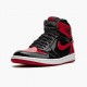 Het  Jordan 1 Retro High OG Patent Bred 555088 063 Dame/Herre Rød Sneakers