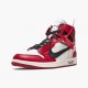 Hvit  Jordan 1 Retro High Off-White Chicago Dame/Herre AA3834 101 Hvit/Svart-Varsity Rød Sneakers