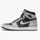 Rød  Jordan 1 Retro High Shadow 2.0 555088-035 Svart/Hvit-Light Smoke Grå Dame/Herre Sneakers