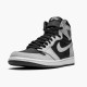 Rød  Jordan 1 Retro High Shadow 2.0 555088-035 Svart/Hvit-Light Smoke Grå Dame/Herre Sneakers