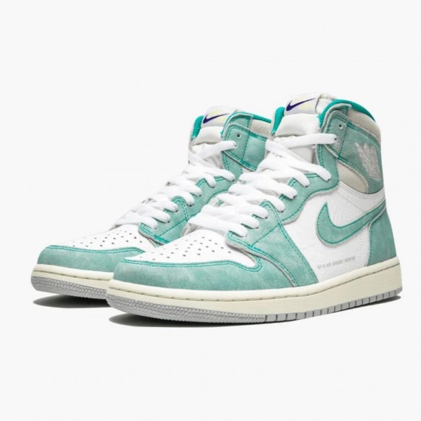 Jordan 1 Retro High "Turbo Green" Turbo Grønn/Sail-Hvit 555088 311 Dame/Herre