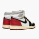 Hvit  Jordan 1 Retro High Union Los Angeles Black Toe Herre BV1300 106 Hvit/Svart-Varsity Rød Svart Sko