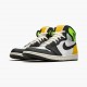 Butikk  Jordan 1 Retro High Hvit Svart Volt University Gold 555088 118 Sneakers