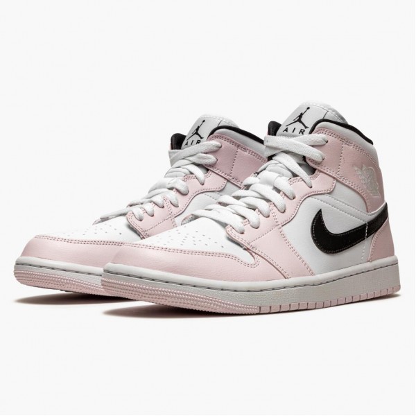 Jordan 1 Mid "Barely Rose" BQ6472-500 Dame