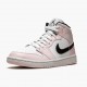 Billig  Jordan 1 Mid Barely Rose BQ6472-500 Dame Sneakers