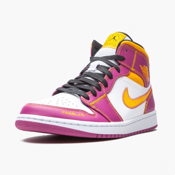 Het  Jordan 1 Mid Dia de los Muertos DC0350 100 Dame/Herre Sneakers